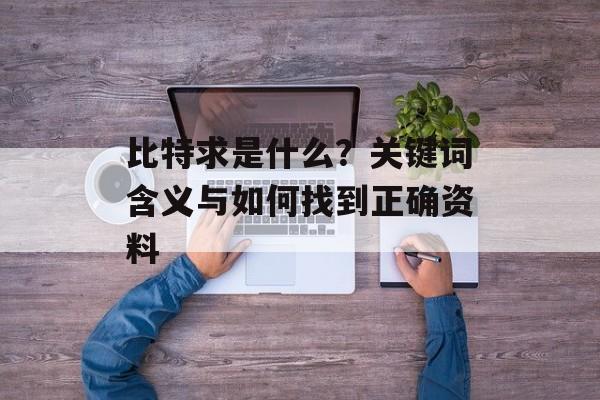 比特求是什么？关键词含义与如何找到正确资料