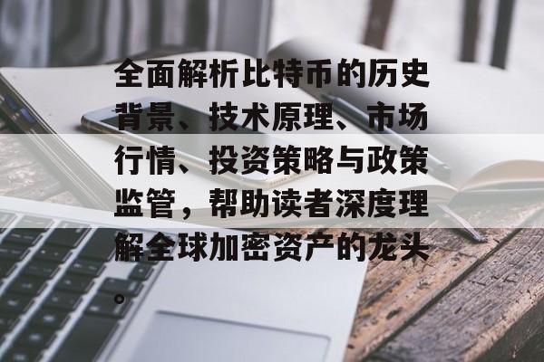 全面解析比特币的历史背景、技术原理、市场行情、投资策略与政策监管，帮助读者深度理解全球加密资产的龙头。